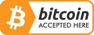 Bitcoin payments accepted at our shop